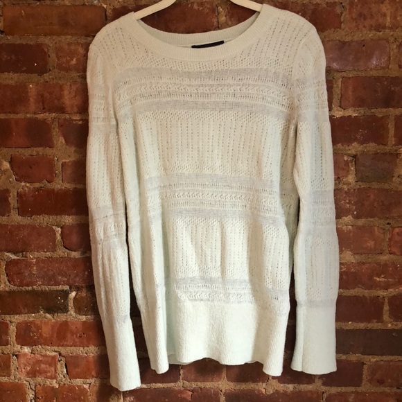 Banana Republic Sweaters - Last Chance! ✨ BR Lace Knit Merino Sweater